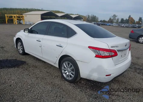 2015 Nissan Sentra Fe+ S/S/Sl/Sr/Sv from USA, damaged, VIN 3N1AB7APXFL653498